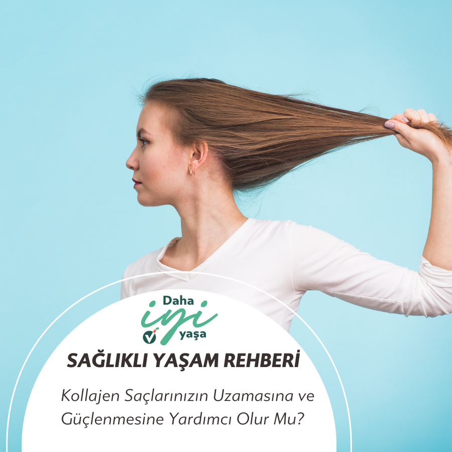 Kollajen Saçlarınızın Uzamasına ve Güçlenmesine Yardımcı Olur Mu? | vitacoral.com