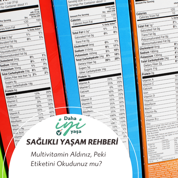 Multivitamin Aldınız, Peki Etiketini Okudunuz mu?
