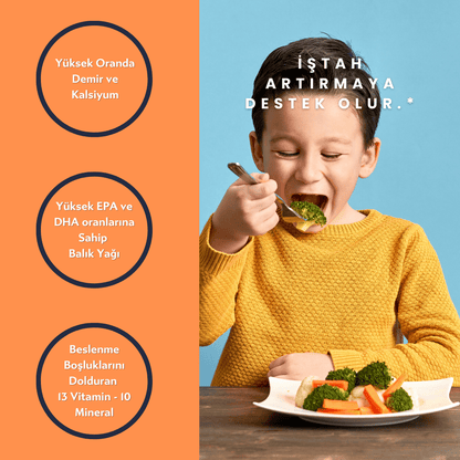 Vitacoral Multivitamin & Fish Oil Complex For Kids®