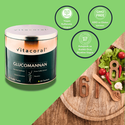 Vitacoral Glucomannan® 60 Saşe
