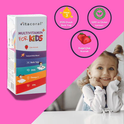 Vitacoral Multivitamin & Fish Oil Complex For Kids®